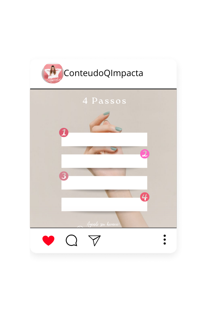 Edite com suas infos